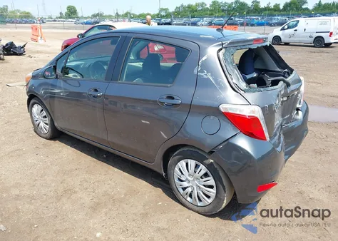 2013 Toyota Yaris Le from USA, damaged, VIN JTDKTUD35DD555598